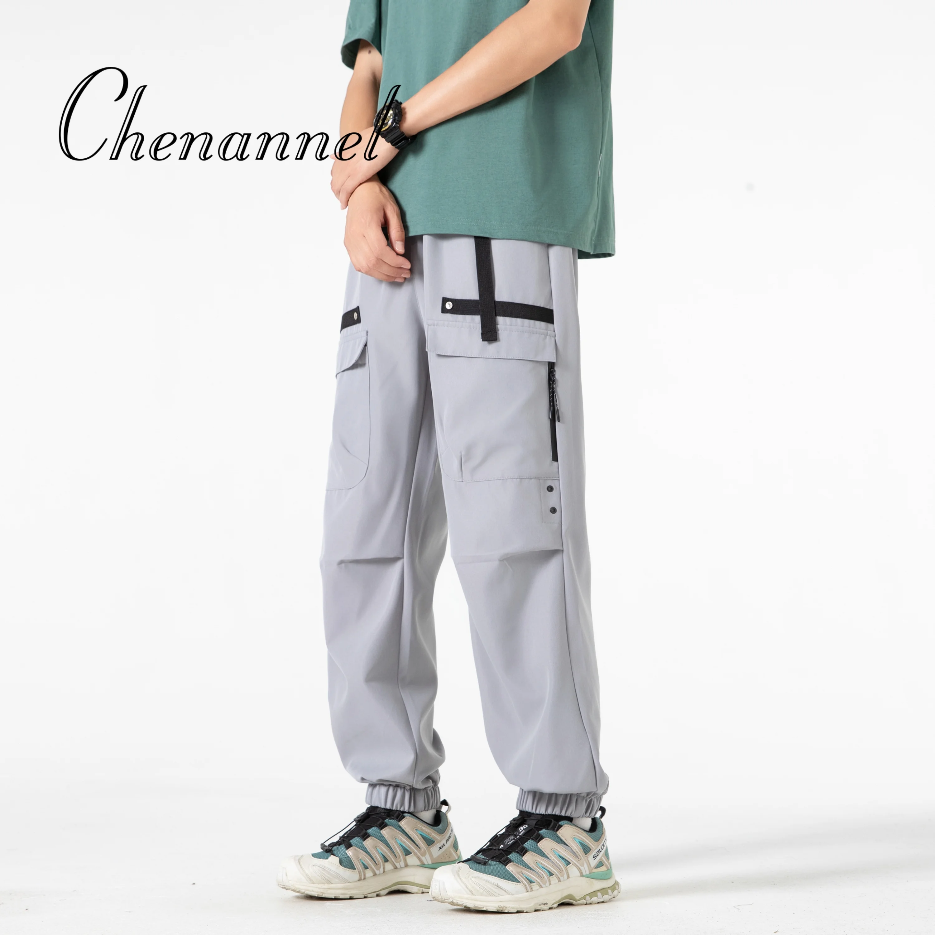 Celana Hiking Anti Air Pria, Tahan Gores, Model Cargo, Celana Bernapas, Celana untuk Memancing dan Berkemah