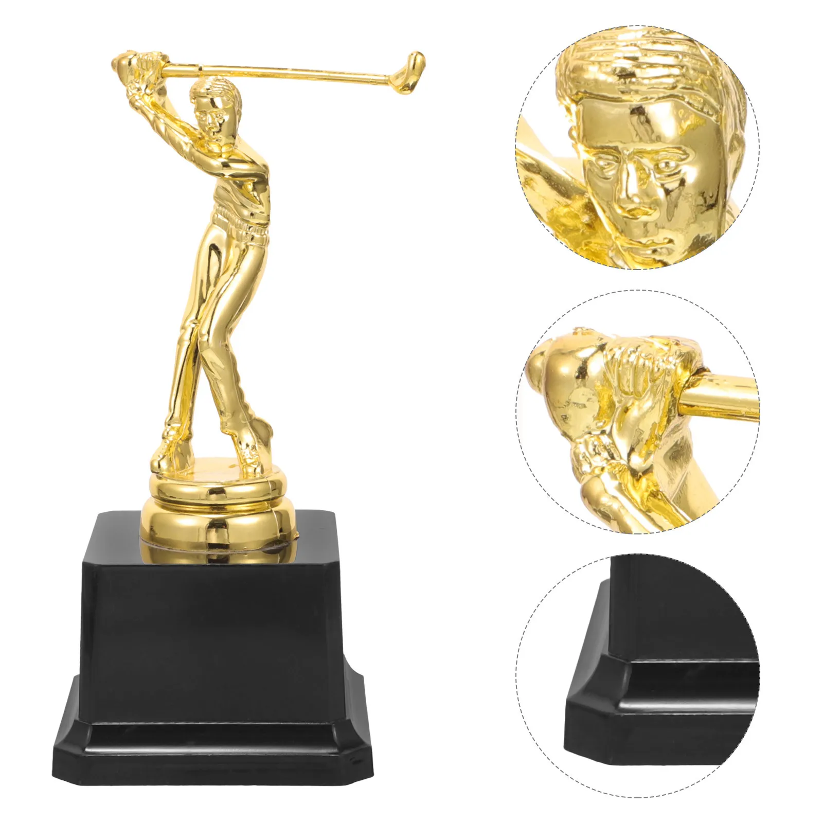

1pc Golf Trophy Award Creative Cup Exquisite Decorative For Kids Competition Sports Champion Party Recess Talent Show Decor
