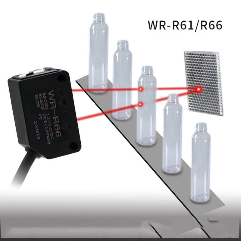 fotoelektrischer Sensor Infrarot-Laser-Lichtschranke mit diffuser Reflexion zum Sensor BG-35NWT-100N Sensor
