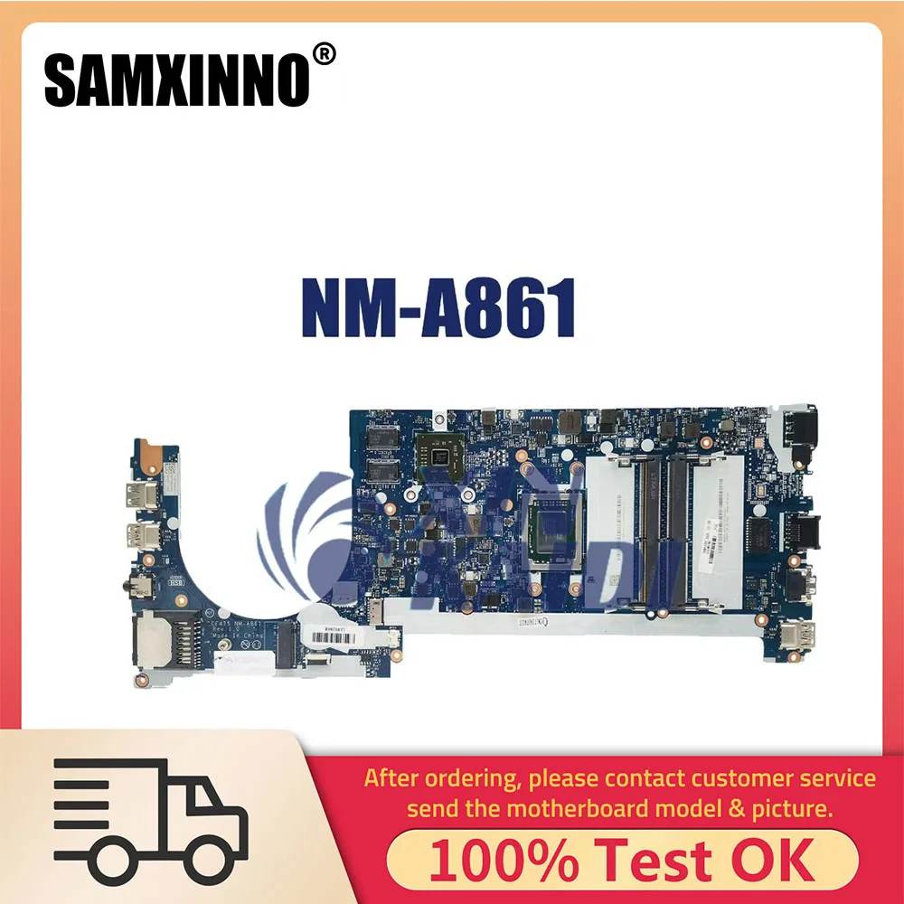 

Notebook Mainboard For Lenovo ThinkPad E475 NM-A861 Laptop Motherboard with CPU A6-9500B A10-9600P UMA 100% Tested OK