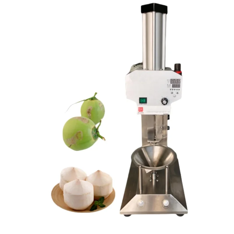 Automatic Restaurant-Grade Coconut Shelling Machine Young Coconut Peeler High Productivity 220V Commercial Processing Equipment