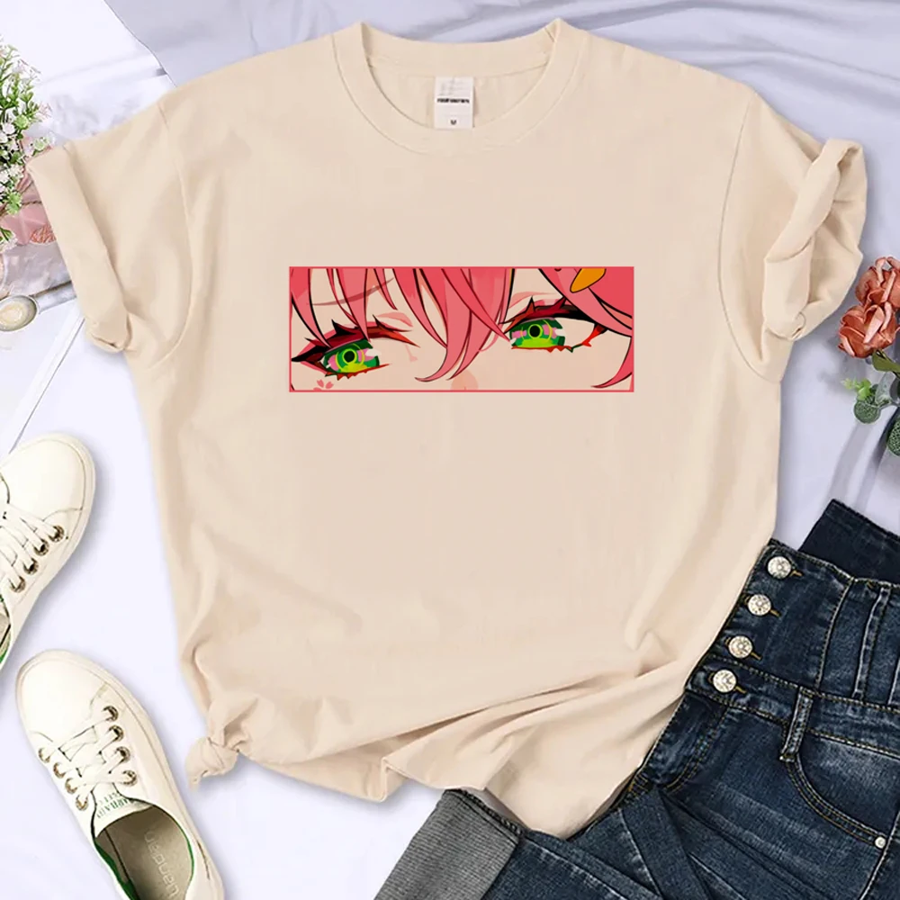 

Anime Eyes t-shirts women summer graphic harajuku top girl Japanese clothing