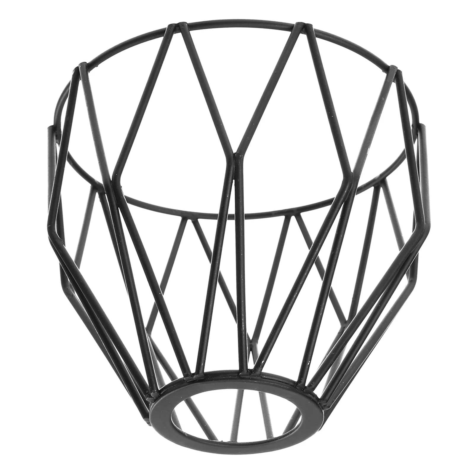

Iron Art Lampshade Hollow Design For Ceiling Pendant Lamp Sturdy Metal Light Cover Decorative Shade Indoor Lighting