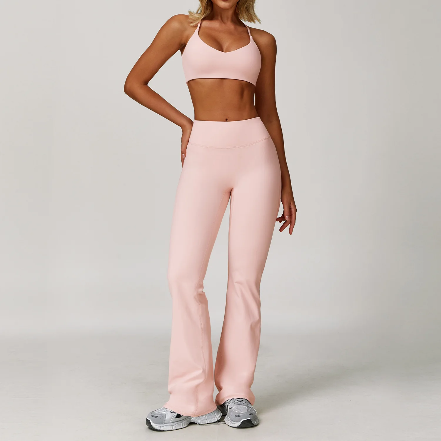 2/3 STKS Yoga Pak Sport Set Gym Set Vrouwen Trainingspak Running Workout Kleding Lange Mouw Sportbeha Atletische Slijtage Yoga Kleding