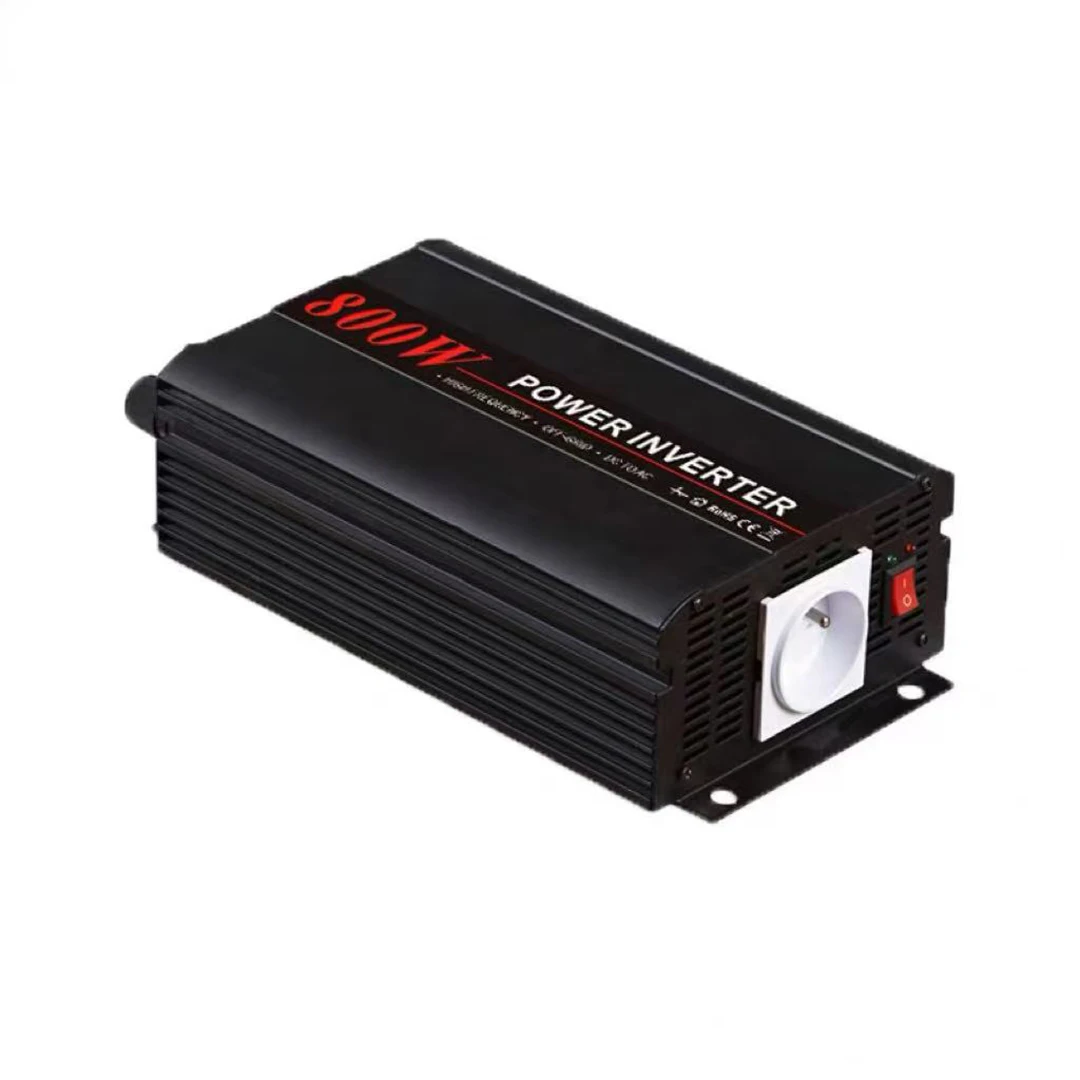 800W Pure Sine Wave Power AC100-120V AC220-240V DC12V/24V/48V Output harmonic content Less than 3% Peak power 1600W