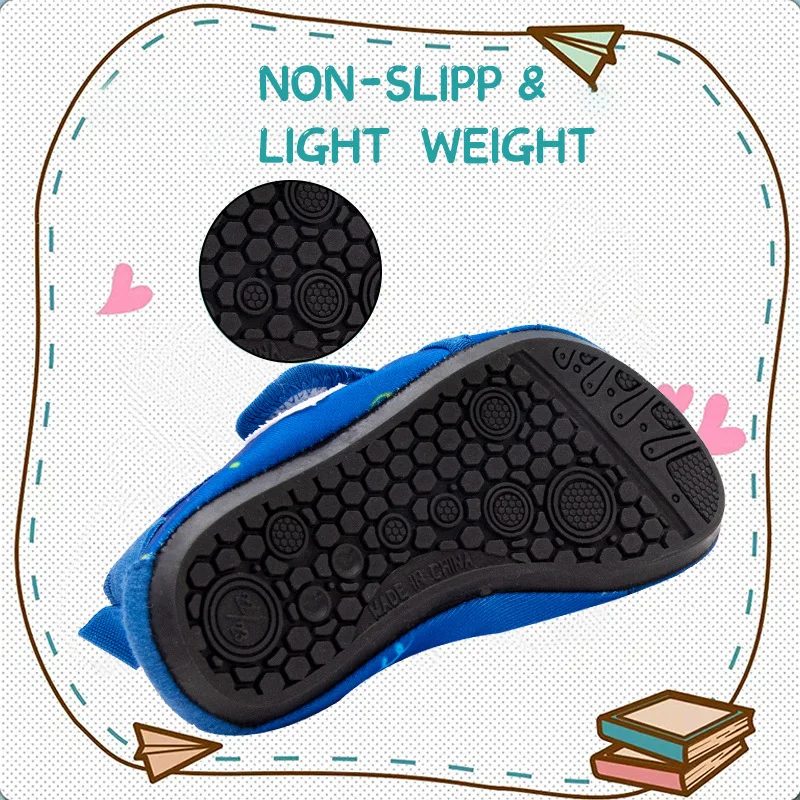 Children Anti-slip Home Shoes Baby Girl Cotton Non-slip Floor Socks Baby Boy Beach Shoes Cartoon Indoor Socks Kids Slippers