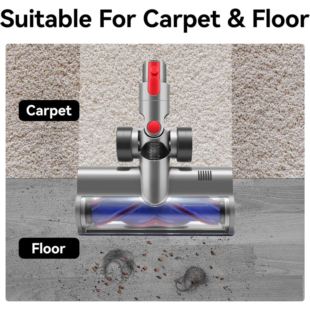 Y37A Щетка с прямым приводом для Dyson Gen 5/G5 Detect, пушистые модели, чистящая головка, запасные части, аксессуары для очистки пола