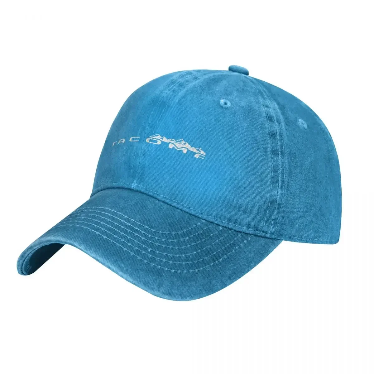 Tacoma Truck Mountains Tailgate Script Baseball Cap Male Fashion Beach Golf Hat Mens Caps Women'S