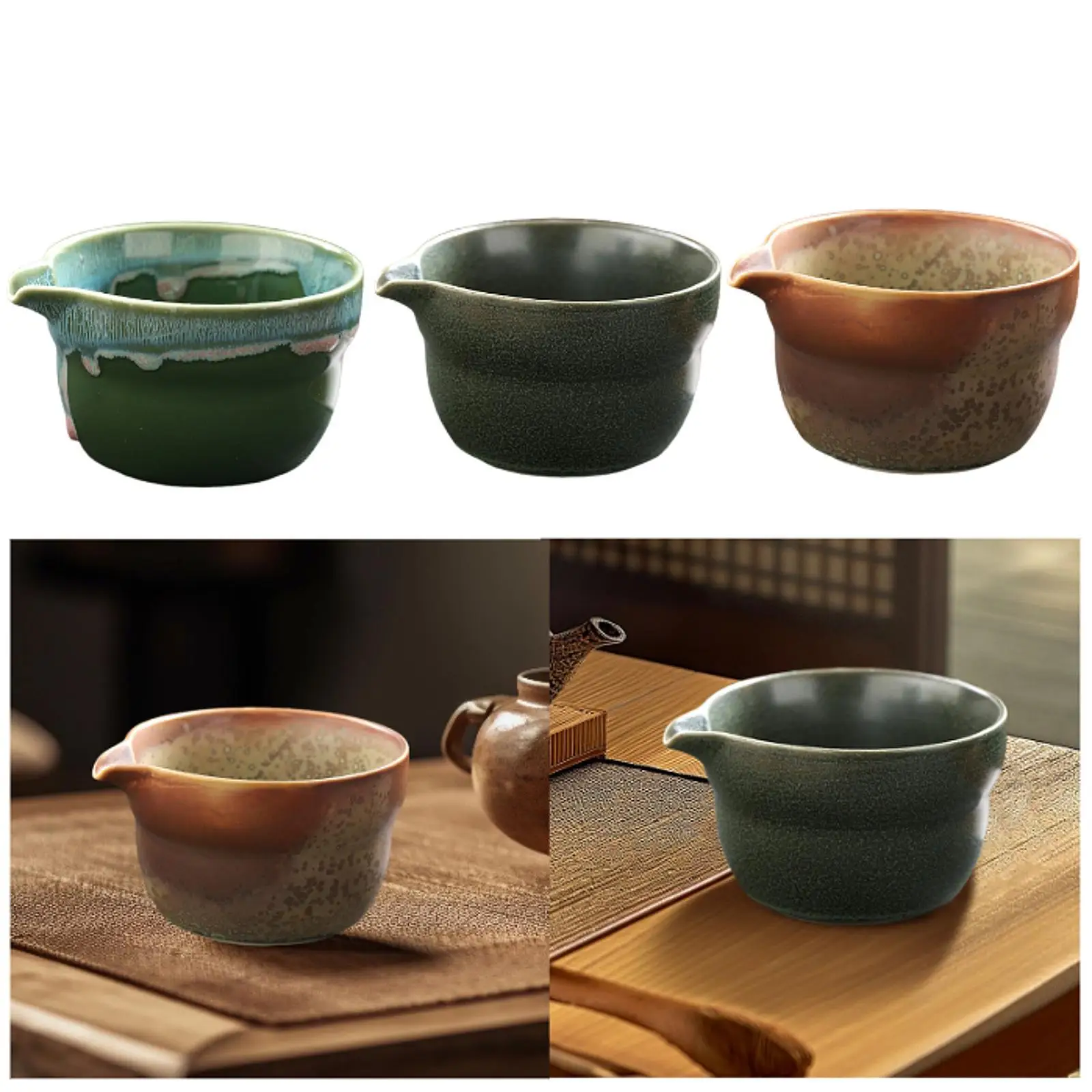 وعاء ماتشا 300 مل وعاء شاي بورسلين محمول للمطبخ وغرفة الطعام والمنزل #1