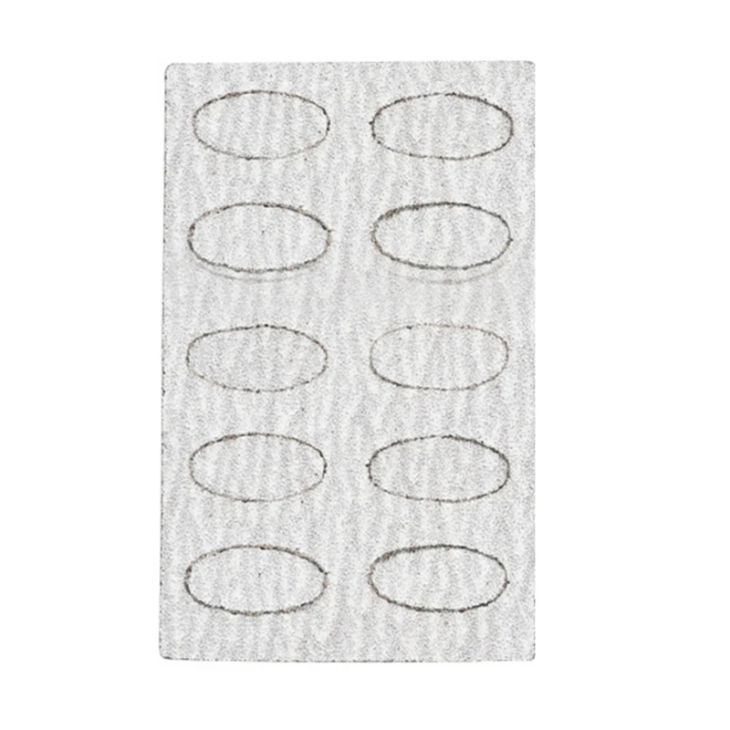 Mini limas uñas grano 50, empujador cutículas autoadhesivo desechable, papel lija, accesorios para uñas, pulido,