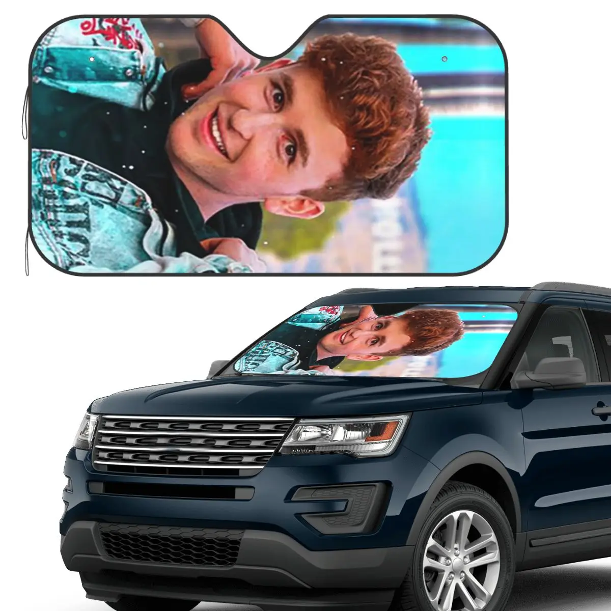 

Caylus Sunshade Windscreen Car Front Windshield Window Sun Visor Accessories Covers