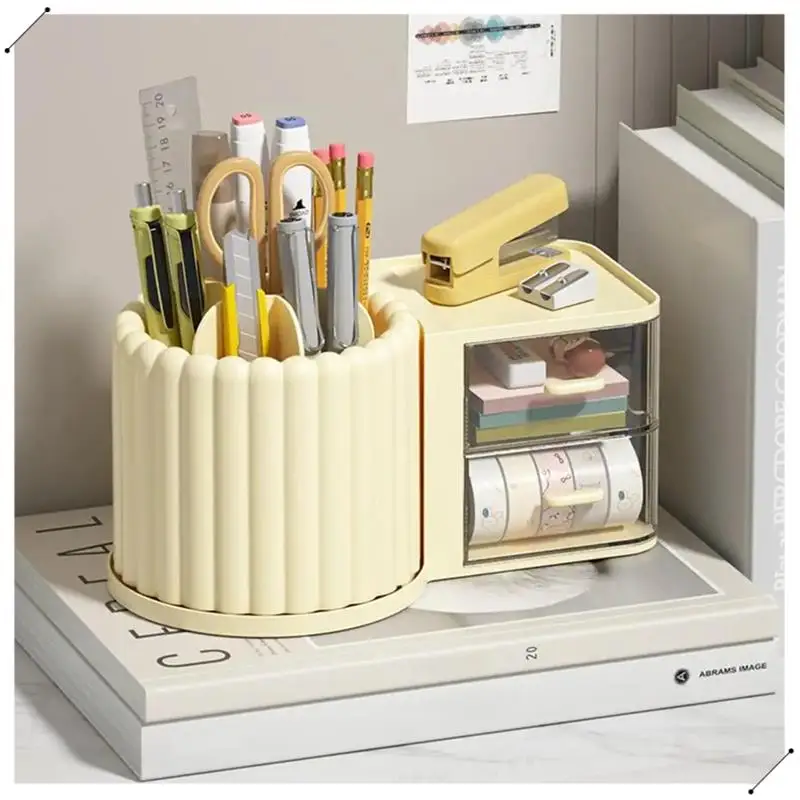 Drawer Cosmetic Storage Box Large Capacity Makeup Organizer Home Skin Care Desktop Lipstick Brush Storage Tool