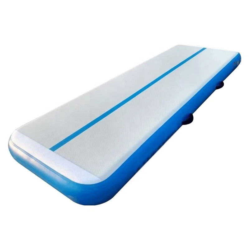 Inflatable Air Track 8 Inch Thick Gymnastics Rolling Pad Inflatable Gym Air Cushion Gymnastics Equipment for Kids