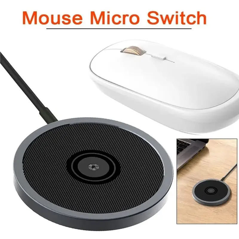 New Arrivals-Portable Mouse Jiggler Anti-Sleep Laptop Screen Mouse Wiggler 2PCS Automatic Running Mouse Mover With Timer