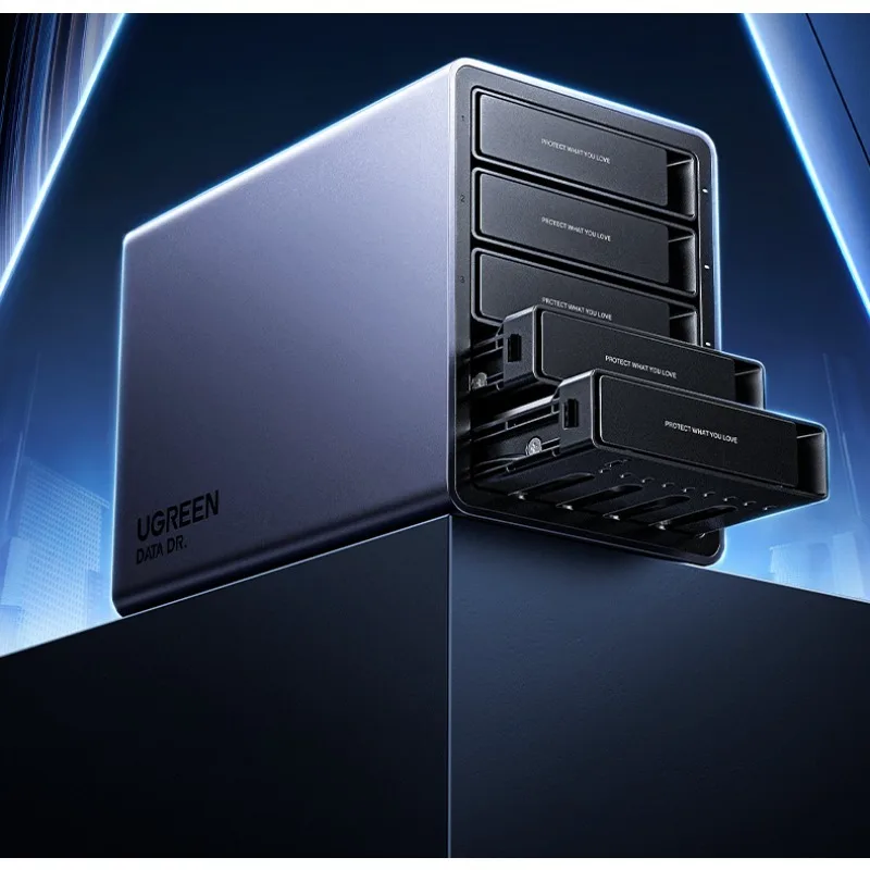 Hard Disk Array Cabinet Mechanical External Box 3.5 Inch SATA Disk Multi-Dual Disk RAID Removable Memory