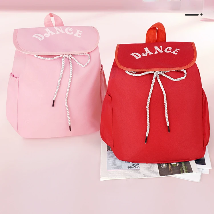 Children Ballet Bag for Girl Ballerina Dance Bag for Kids Large Capacity Dancing Backpack Girls Ballet Dance School Backpack