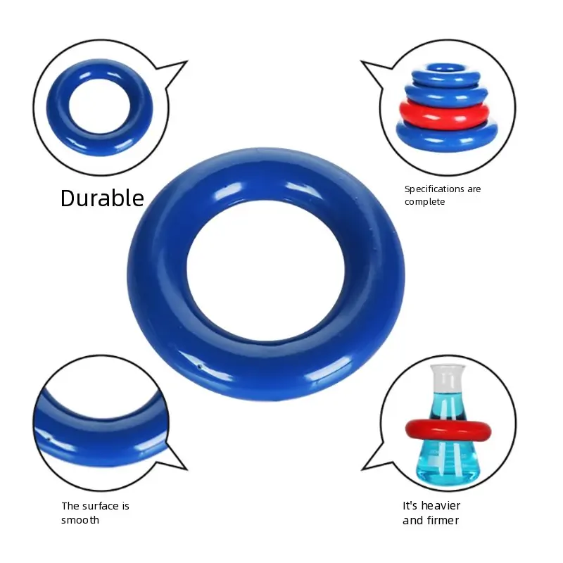 Laboratory counterweight ring 48mm/56mm/61mm/74mm triangular flask counterweight conical bottle weighting ring Circle type