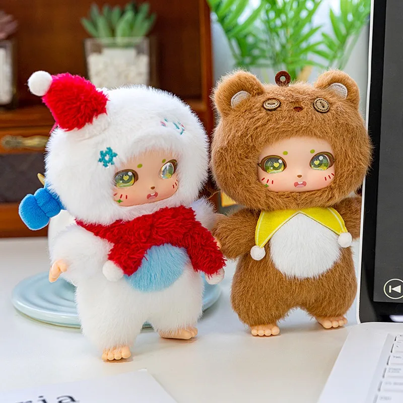 Poupée de dessin animé V2 de 15cm, figurine mignonne, sac Surprise, pendentif, porte-clés, jouet en peluche, cadeaux d'anniversaire pour enfants, décoration de la maison