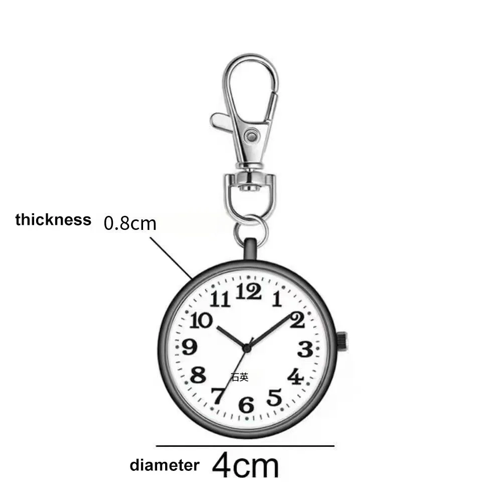 Custom Photo Pocket Watch Quartz Simple Students Bag Decoration Wristwatch - view 6