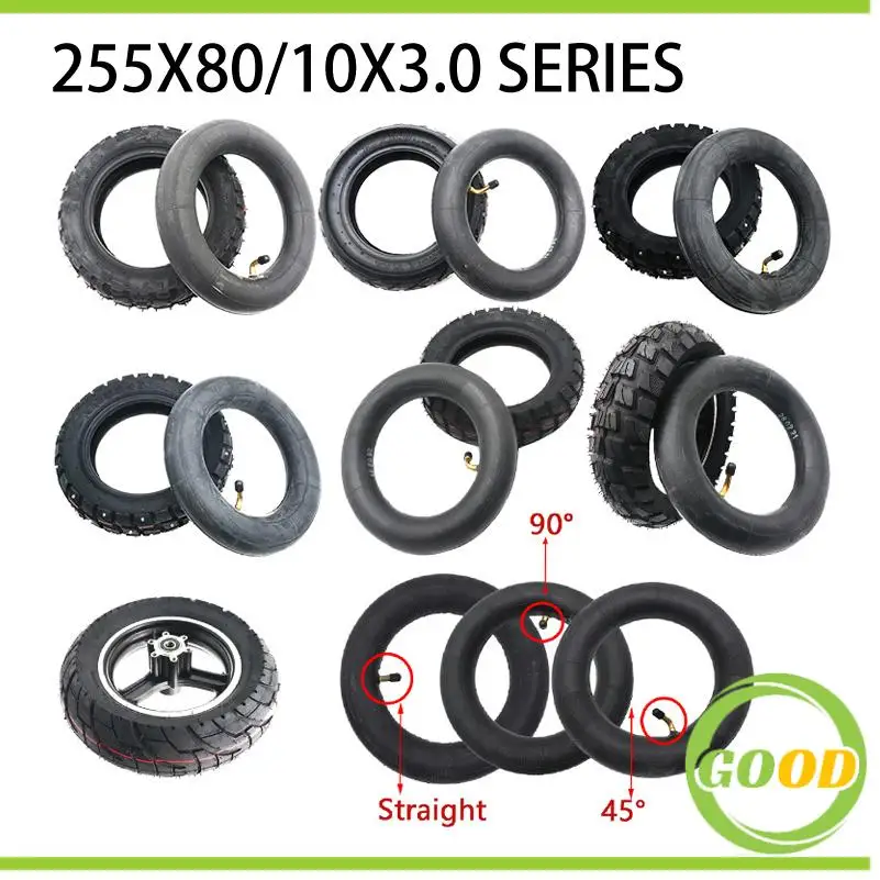 10 Inch Electric Scooter Tire 80/65-6 10X3.0 for KUKIRIN G2 Max Inokim oxo Kugoo M4 G1 Dualtron VICTOR EAGLE Zero 10X