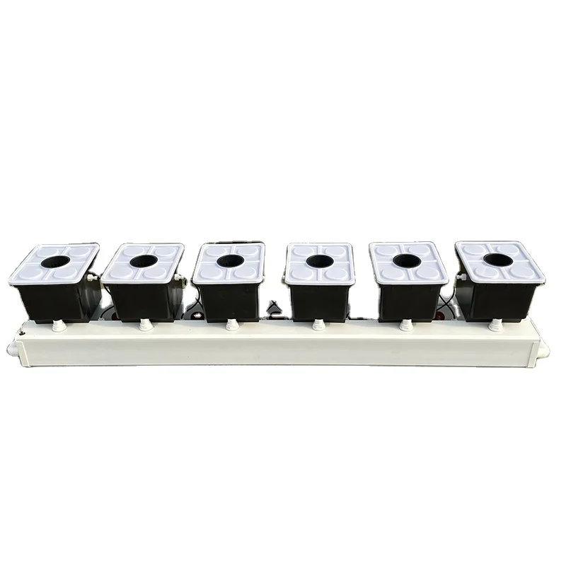Dutch Bucket Hydroponic System, Soilless Cultivation Kit for Garden Greenhouse Farm - view 2