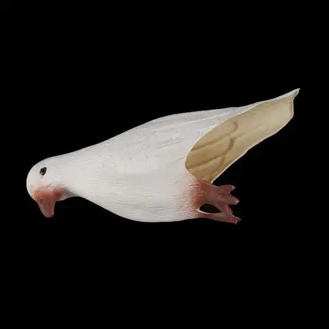 Vanishing Dove Fake Rubber Dove Latex Dove Magic Tricks Close-Up Mentalism Illusion Gimmick Stage Accessory