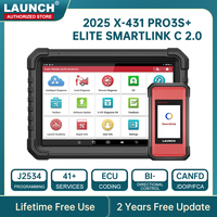 LAUNCH X431 PRO3S+ ELITE Advanced Programming TOOL J2534 CAN FD DOIP Online Coding All System car Diagnostic Tool Topology Map