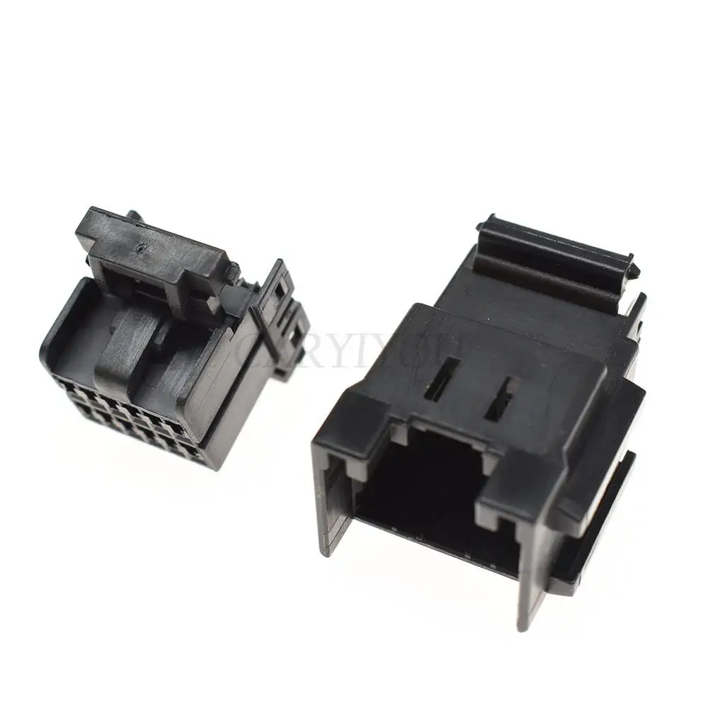 1 Set 174058-2 174045-2 Auto Car Window Lifter Assembly Connector Black Socket For Automotive Wiring Harness 12 Pin