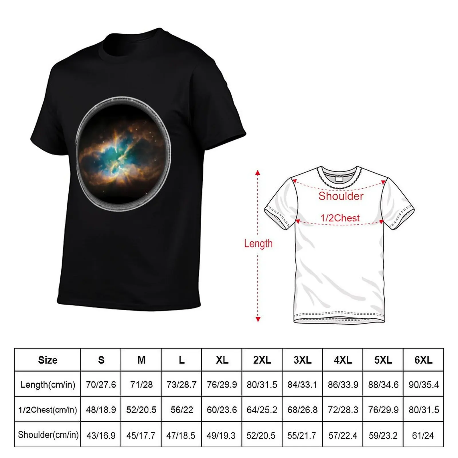 NGC 2818 T-Shirt Funny t-shirt cute tops sports fans men t shirts high quality