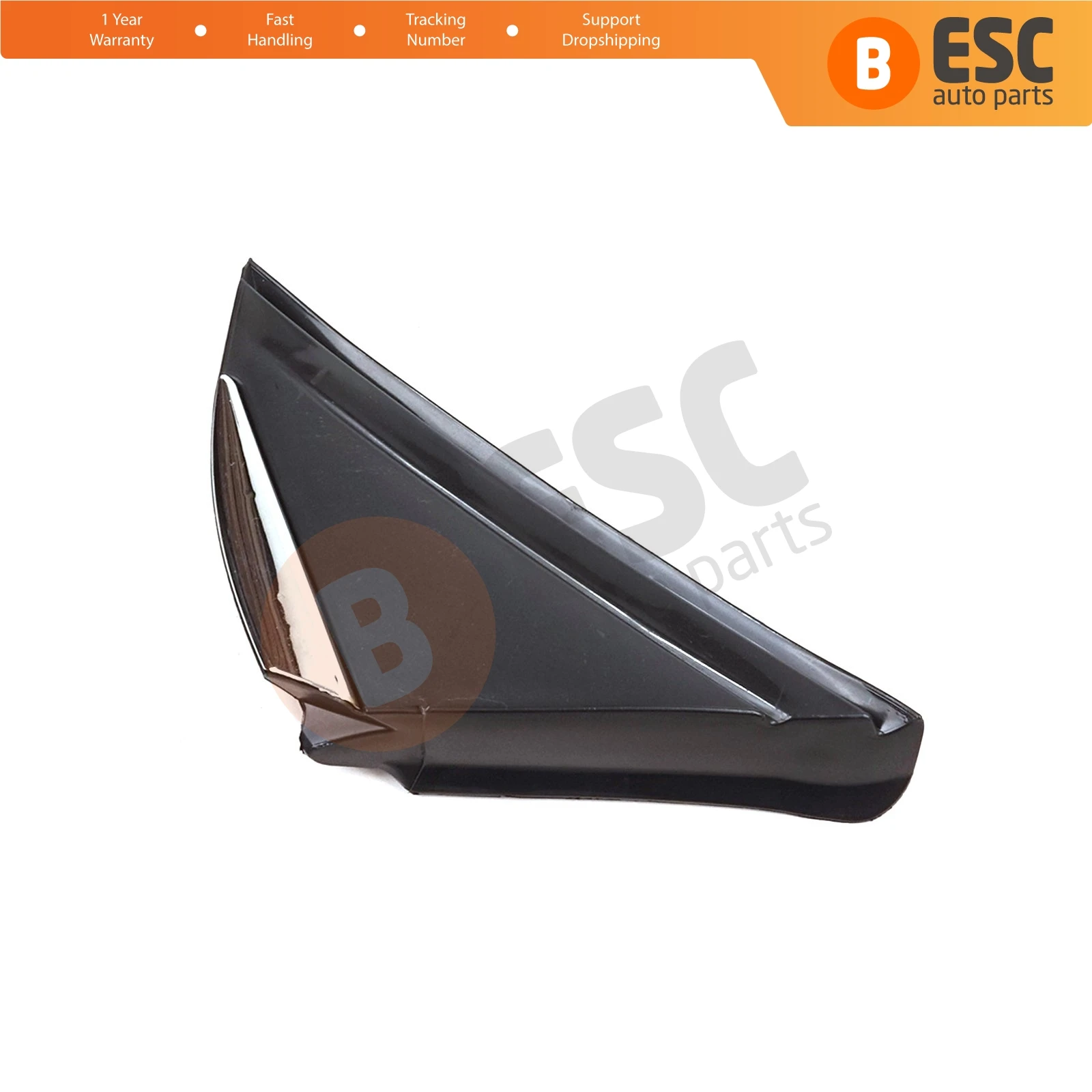 ESP1132-1 LEFT Side View Mirror Triangle Fender Corner Trim Cover for Renault Megane MK4 2016-On 638758950R