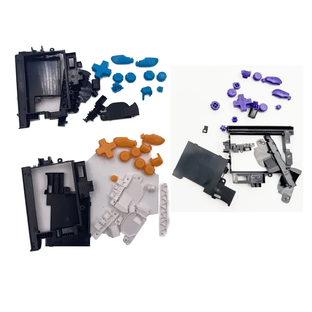 الأزرق R Z L Z المشغلات ل نينتندو جديد 2DS XL الأزرق أزرار استبدال الطاقة الرئيسية ABXY D وسادة أزرار