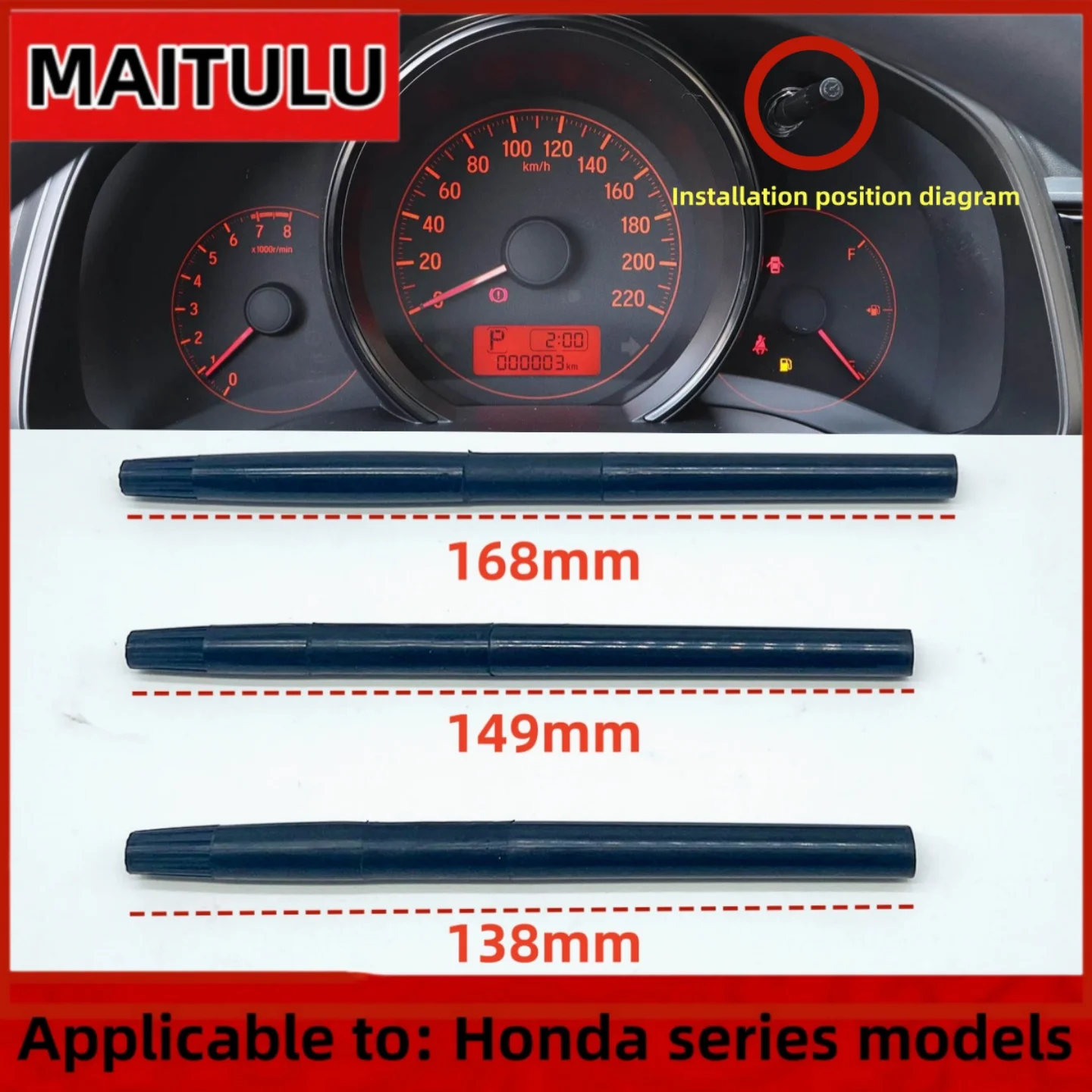 

For Honda Fit, Jazz, HR-V, VEZEL, CITY, instrument panel LCD display button lever, dashboardknoblever 78157T9AA01 78157T7AA02