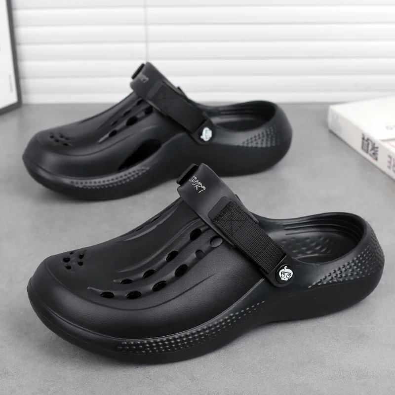 

Мужские шлепанцы, летняя обувь, мужские уличные пляжные тапочки, легкие мягкие тапочки из ЭВА, обувь унисекс, мужские сандалии, женские трендовые сандалии