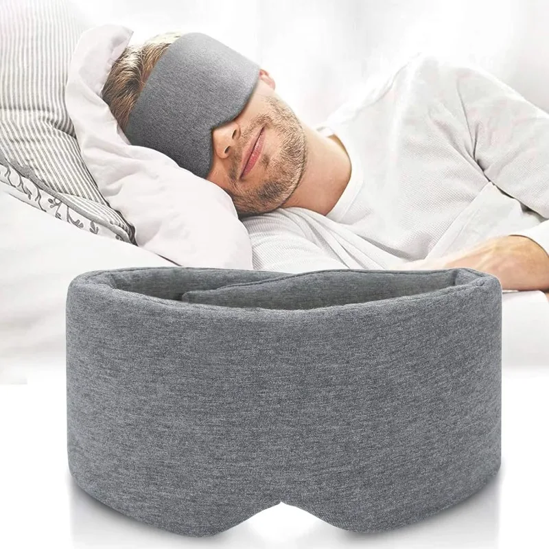 Super Soft and Comfortable Zero Pressure Shading Sleep Mask Cotton, 100% Side Sleep Shading Sleep Facial Mask