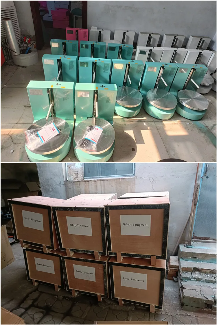 High Quality Multifunctional Automatic Round Cake Cream Coating Filling Machine/creme Cake Making Machine on Hot Sale