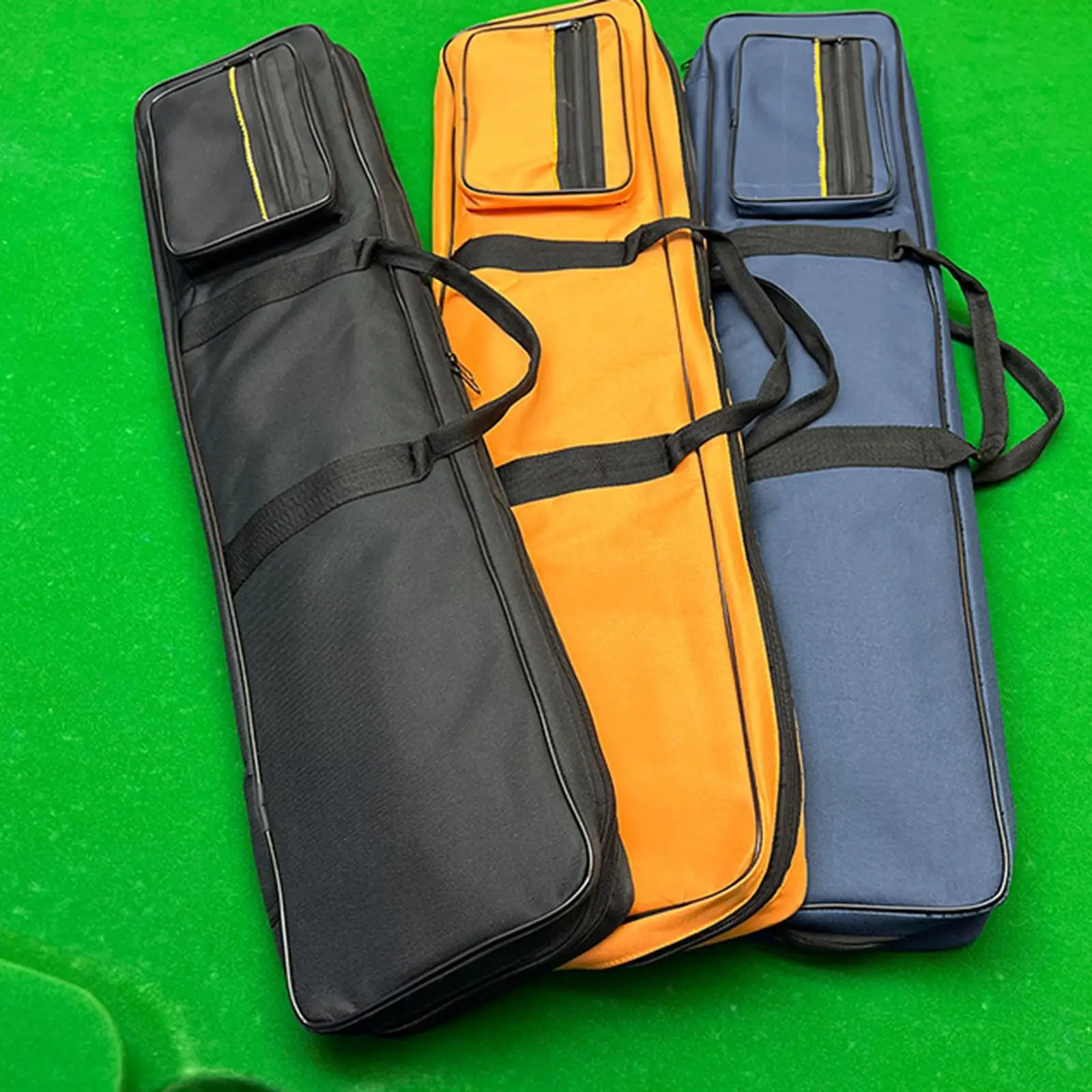 4x4 Pool Cue Case 1/2 Snooker Billiard Cue Cases Dustproof Billiards Supplies Snooker Cue Storage Pouch Billiard Rod Storage Bag