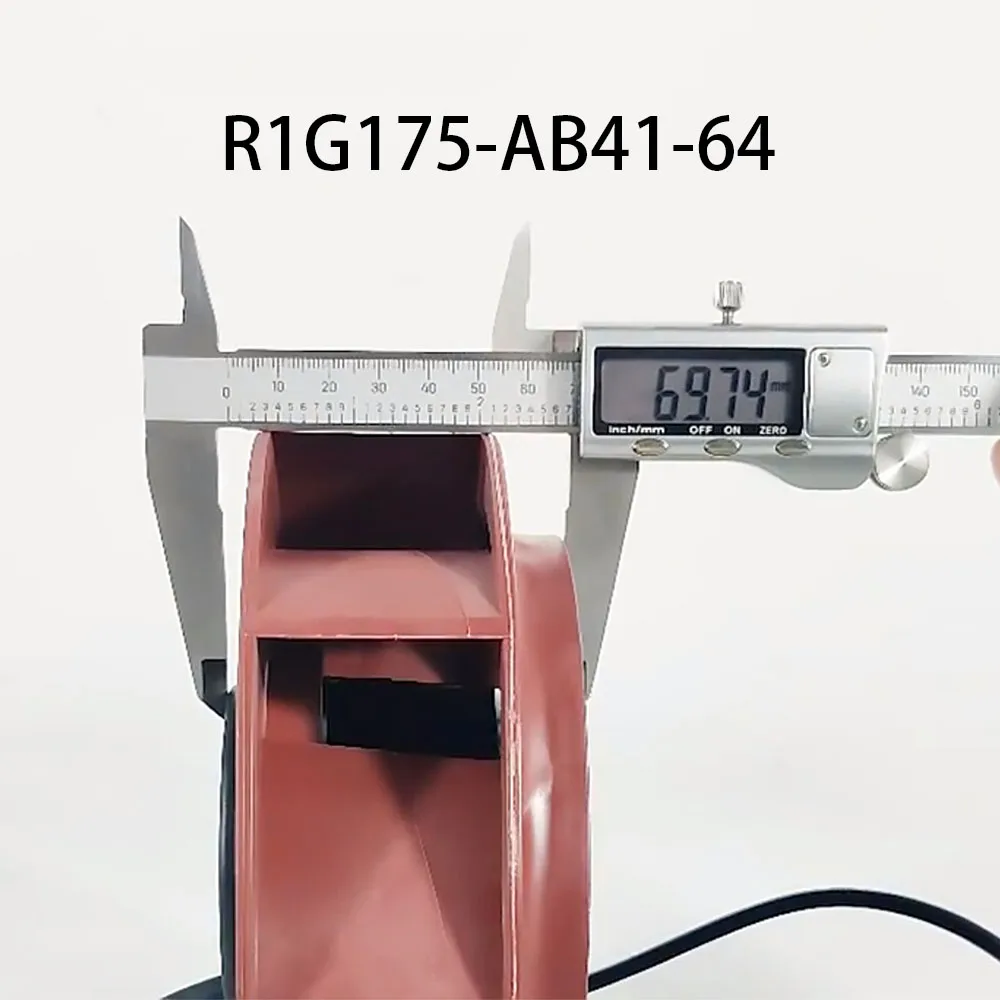ارتفاع حجم الهواء مروحة التبريد المكثف R1G175-AB41-64 48V 0.85A 34/25W 3100RPM PWM الطرد المركزي