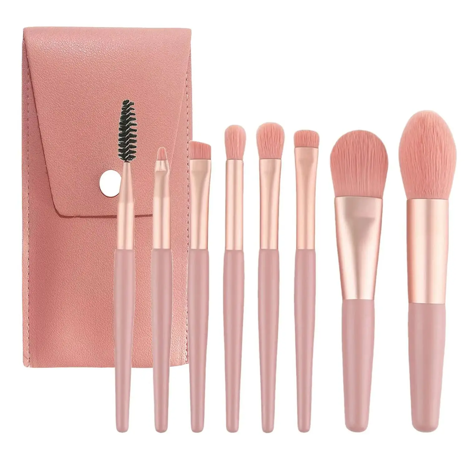 Juego de brochas de maquillaje, 8/20 piezas, brochas de maquillaje profesionales suaves y esponjosas, base en polvo, sombra de ojos, herramientas de belleza para mezclar maquillaje Kabuki