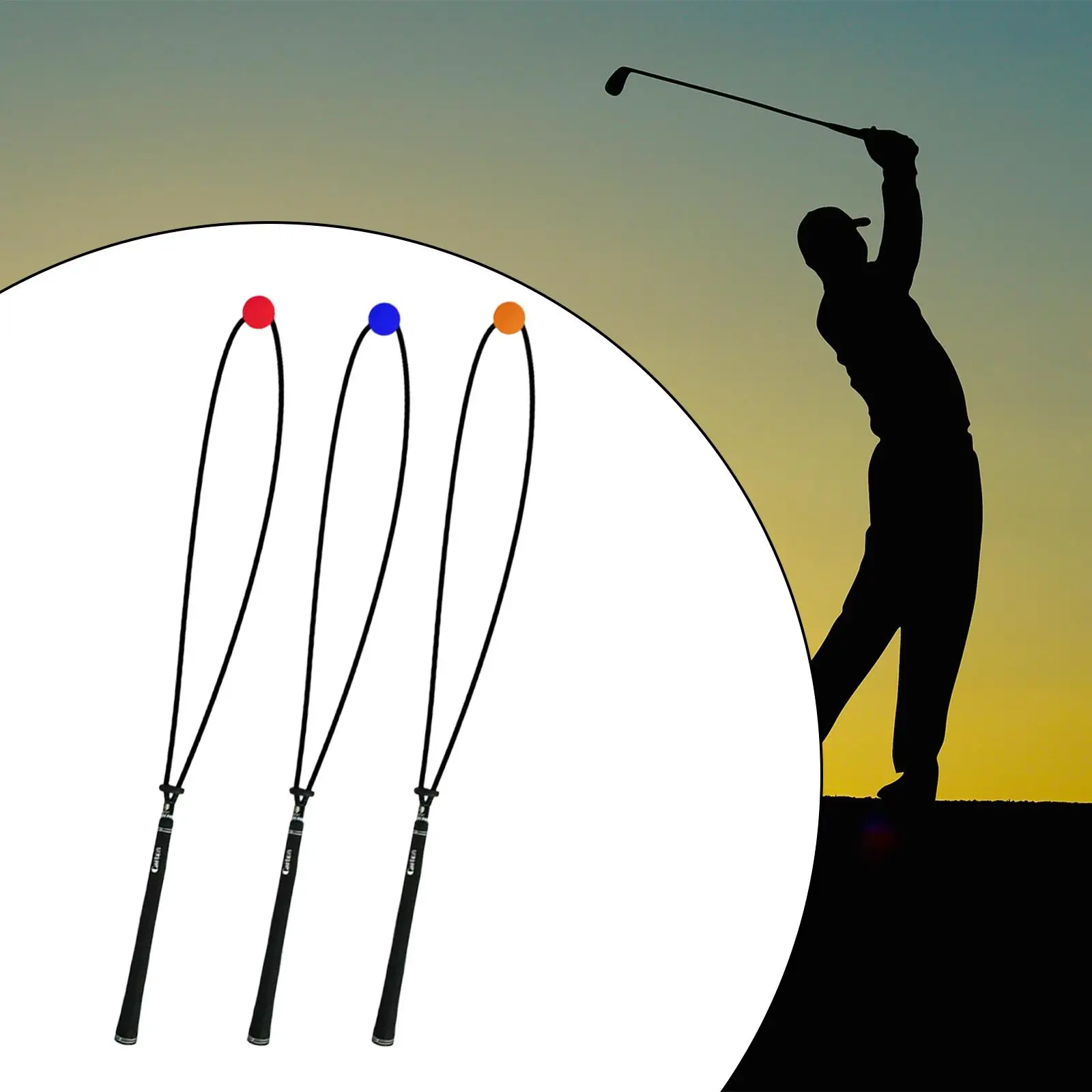 

Golf Swing Training Aid, Golf Swing Trainer, Warm up Golf Swing Practice Rope