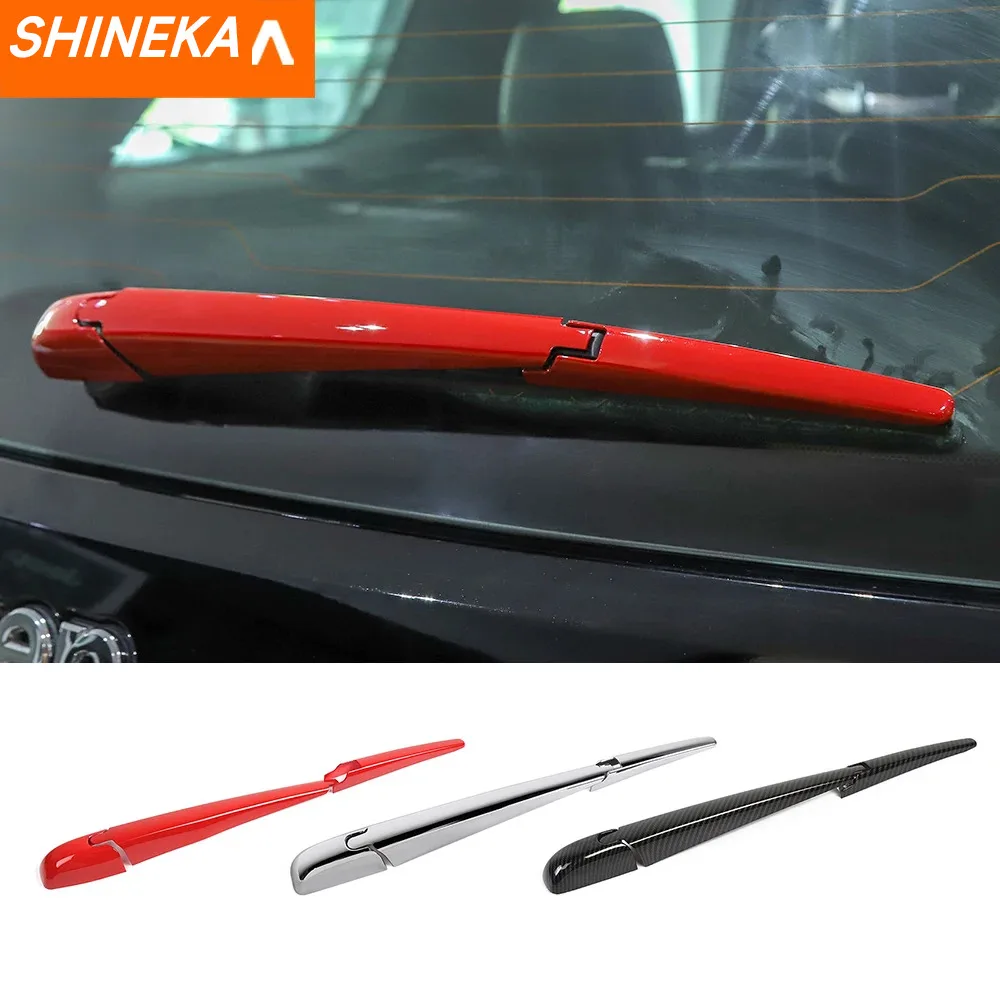 SHINEKA Car Sticker for Jeep Grand Cherokee 2011-2020 Rear Window Door Wiper ABS Chrome Cover Car Styling