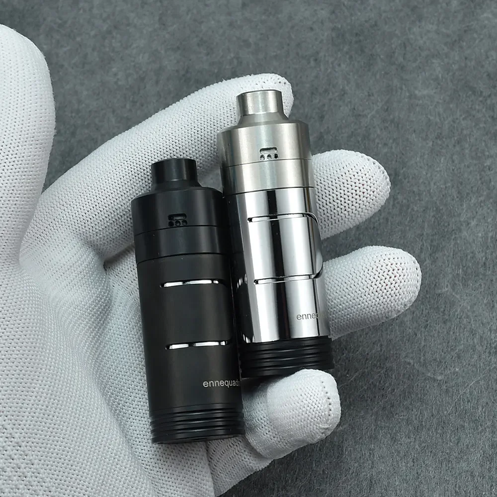 Wolf Coolvape nisshoku rda Ennequadro IMO 350 Stijl 18350 Mechanische Mod 22 mm Ennequadro mod bellcap mod fit 18350 batterij