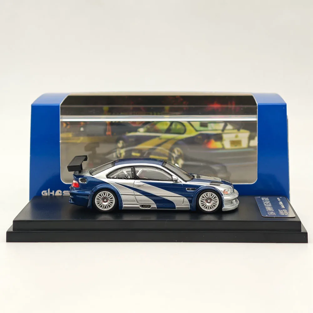 

Ghost Player 1:64 для M3 E46 GTR от DCM, литая под давлением модель автомобиля, миниатюрная ограниченная коллекция, автоигрушки, подарок