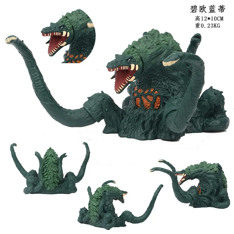 

12cm Godzilla Biollante Anime Figurine Monsters Movable Joints Dinosaurs Pvc Action Figure Collection Model Toy Kids Gift