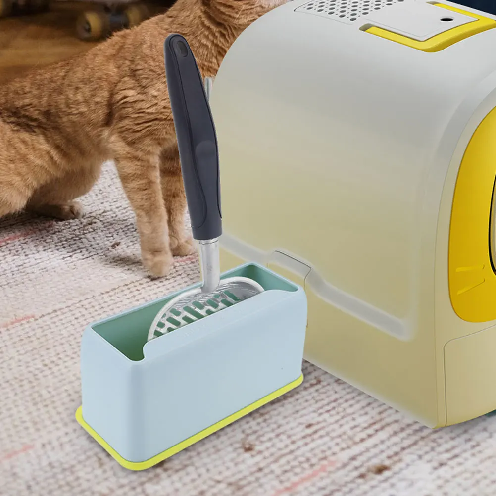 

Litter Holder Cat Litter Scooper Stand Household Scooper Container Wear-Resistant Durable Sturdy Storage Organizer For Home