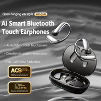 Q102 AI Translation Bluetooth 5.4 Ear Hook Headphones Wireless Earphones Stereo Waterproof IPX5 Headsets Display Long Standby