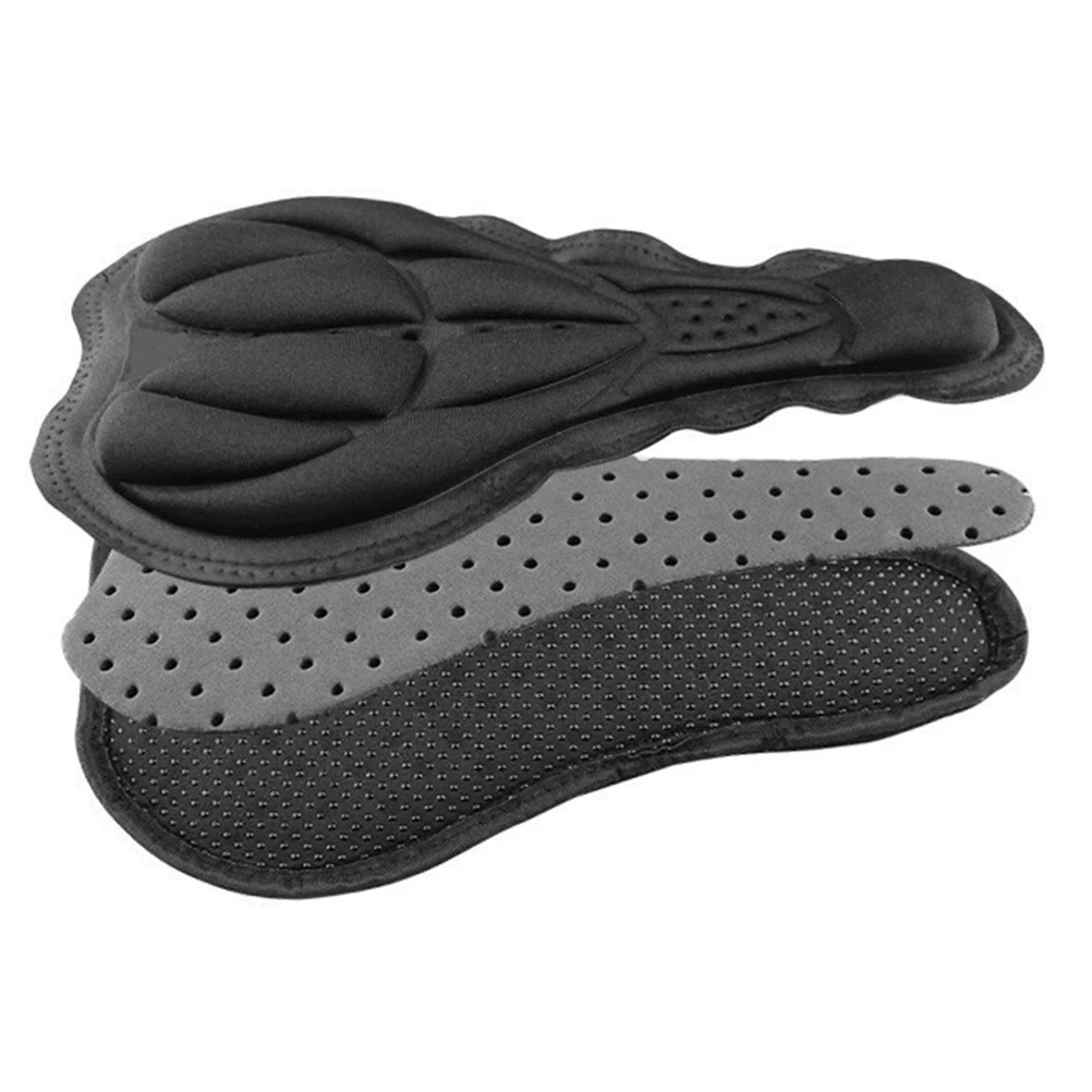 

2pcs Bike 3D Gel Bike Gel Saddle Pad For Mountain Folding Bikes Non-Slip Breathable Cycling Saddle Pad Cushion