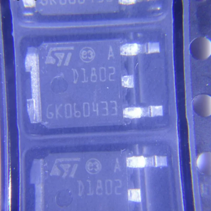10PCS/STD1802T4 D1802 TO-252(DPAK) Original Genuine Goods in Stock