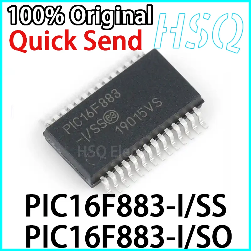 

1PCS Original PIC16F883-I/SS SMT SSOP-28 PIC16F883-I/SO SOP28 8-bit Microcontroller Chip