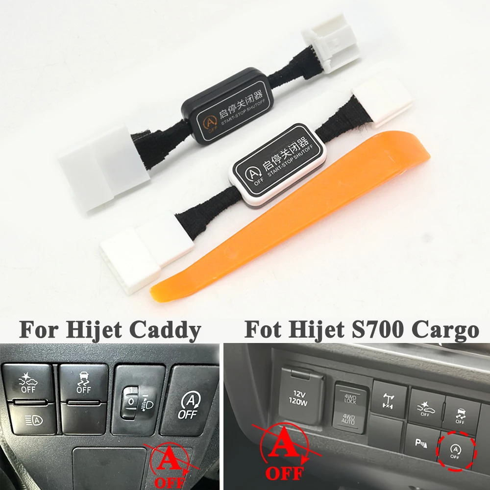 

Auto Start Stop Eliminator Engine OFF Canceller Delete Disable Cable Plug For Daihatsu Hijet S700 Cargo Caddy LA700V