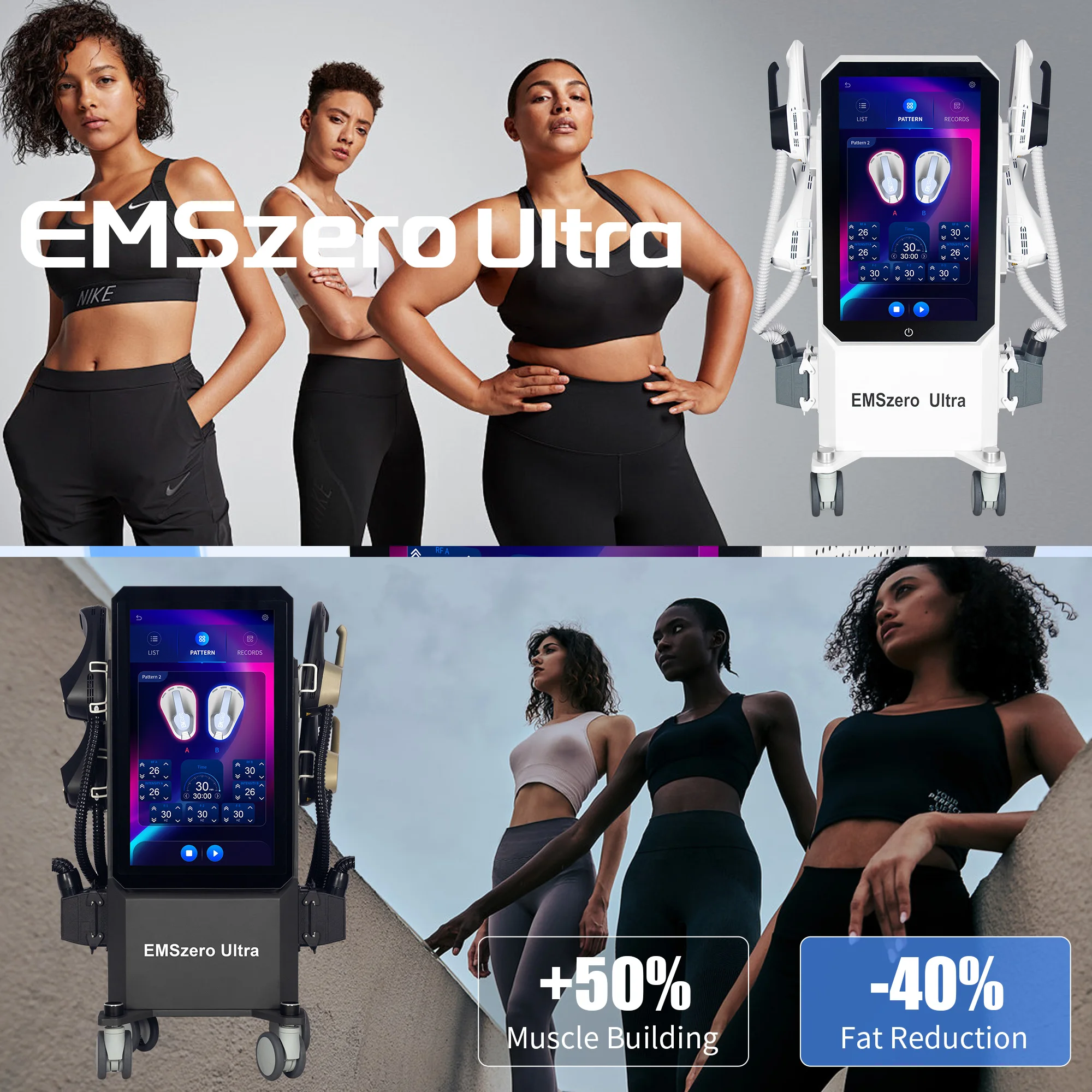 

EMSzero-EMS Latest Muscle Stimulation Fat Removal Body Slimming Hip Shaping Machine EMS EMSzero Weight Loss Salon